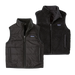 Patagonia Kid's Reversible Ready Freddy Vest in ink black, front & reversed view
