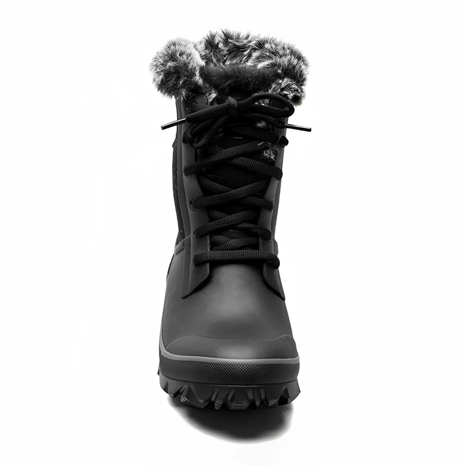 BOGS Women's Arcata Dash Winter Boot in black, front view