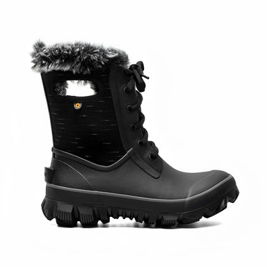 BOGS Women's Arcata Dash Winter Boot in black, side view