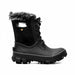 BOGS Women's Arcata Dash Winter Boot in black, side view