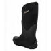 BOGS Women's Classic Seamless Tall Farm Boots in black, back view