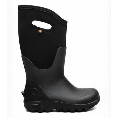 BOGS Women's Classic Seamless Tall Farm Boots in black, side view