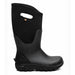 BOGS Women's Classic Seamless Tall Farm Boots in black, side view