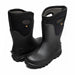 BOGS Women's Classic Seamless Mid Farm Boots in black, pair view