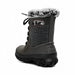 BOGS Women's Arcata Plaid Winter Boots in cement plaid, back view