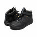 BOGS Kid's Skyline Kicker WP Shoe in black, front & back view