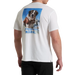 KUHL Men's St. Bernard™ Tee in white, on model back view