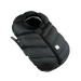 7am Enfant Car Seat Cocoon in black, top angled view