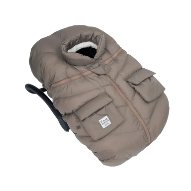 7am Enfant Car Seat Cocoon Oslo Cloud in chestnut, top angled view