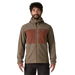 Patagonia Men's R2 Techface Hoodie in marlow brown, on model front view