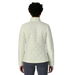Patagonia Women's Nano Puff® Jacket in birch white, on model back view