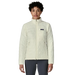 Patagonia Women's Nano Puff® Jacket in birch white, on model front view