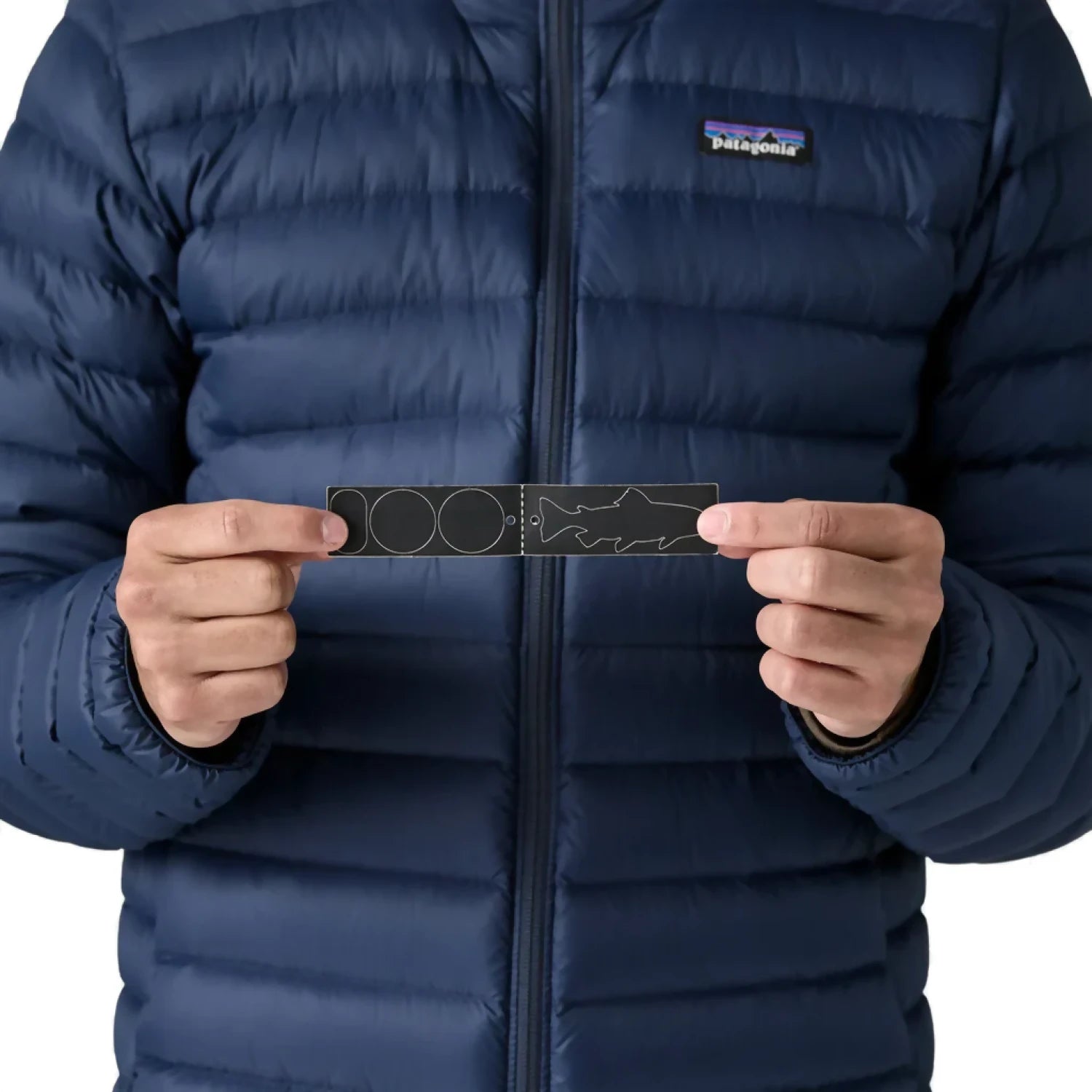 Patagonia Men's Down Sweater™ Jacket in new navy, patch set