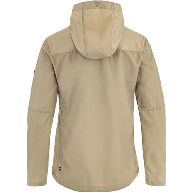 Fjall Raven Women's Stina Jacket in fossil, back view