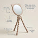 Itzy Ritzy Itzy Peek Stroller Mirror™, details view