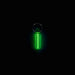 Gear Aid Ni Glo Gear Marker Keychain in green, glowing