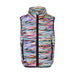 Boulder Gear Kid's D-Lite Puffer Vest in zippy zebra, flat front