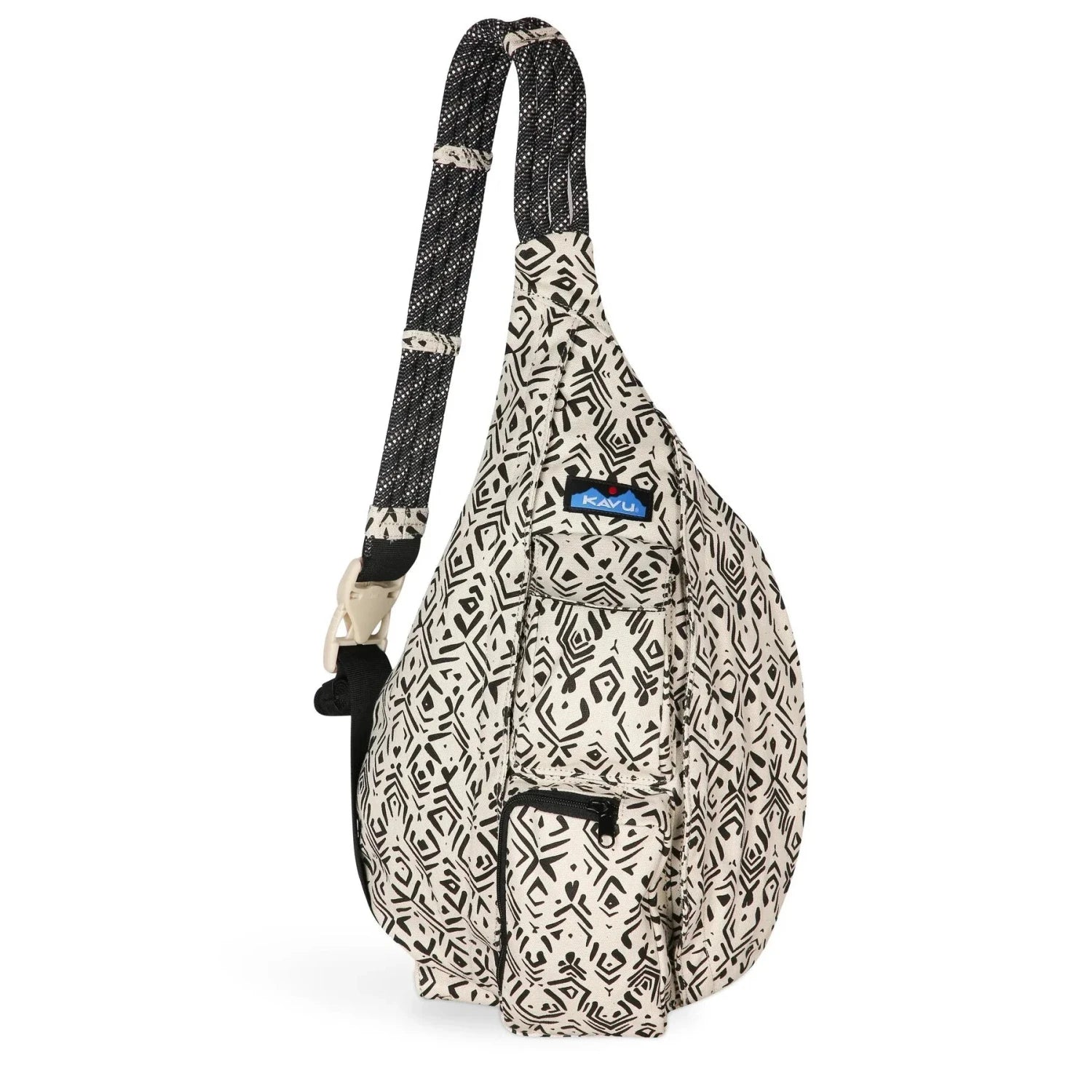 KAVU Rope Bag in eddy surf, front view