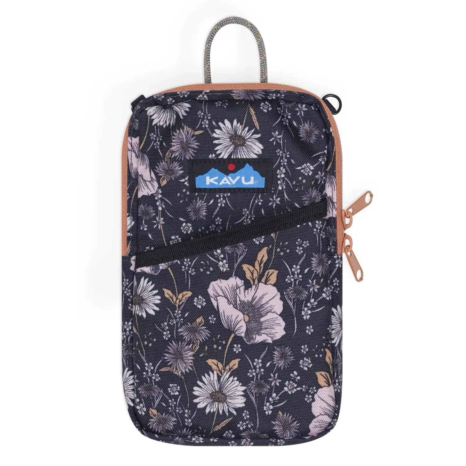 KAVU Essential Case in quiet wildflowers, front view