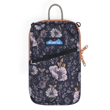 KAVU Essential Case in quiet wildflowers, front view