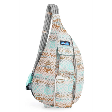 KAVU Rope Sling Bag in valley trail, front view