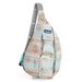KAVU Rope Sling Bag in valley trail, front view