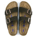 Birkenstock Arizona Soft Footbed Suede Sandal in mocha, top view