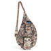 KAVU Mini Slingback Bag in wonderland, front view