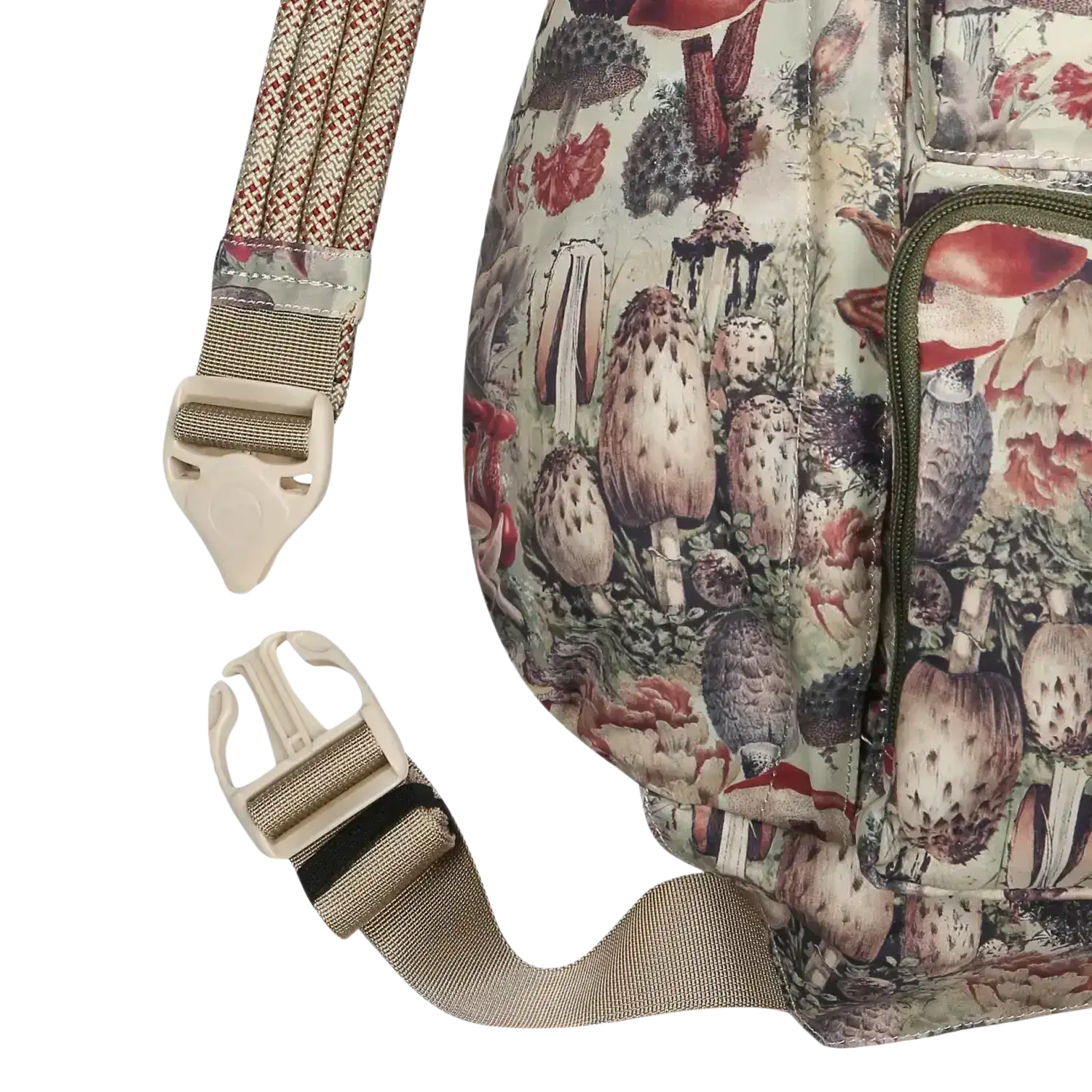 KAVU Slingback Bag in wonderland, strap detail view