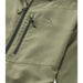 L.L. Bean M's No Fly Zone Jacket, Olive Gray, view of chest pocket zipper 