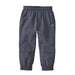 LL Bean Toddlers' Cresta Hiking Joggers shown in the Carbon Navy color option, Front view.