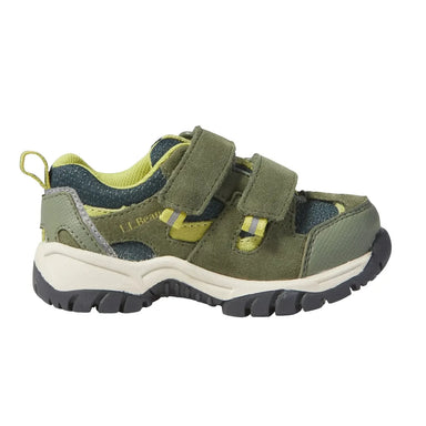 L.L. Bean Toddlers' Trail Model Hikers - Low, Sage/Deepest Green, side view 