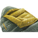 Therm-a-Rest Questar™ 20F/-6C Sleeping Bag size regular in balsam, open with mustard lining at Bearcub Outfitters.