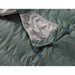 Therm-a-Rest Questar™ 20F/-6C Sleeping Bag size regular in balsam, synlink detail at Bearcub Outfitters.