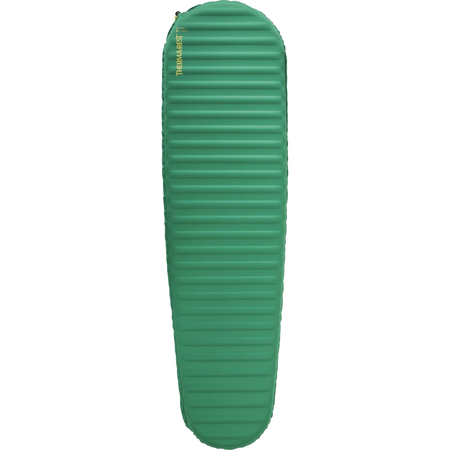 Therm-A-Rest Trail Pro™ Sleeping Pad regular size in pine green, top view at Bearcub Outfitters.