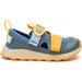 Chaco Kid's Drifter Sandal in elemental blue, side view