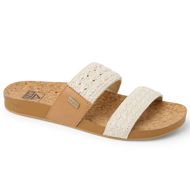 Reef Women's Cushion Vista Sandal in vintage textile, front view