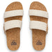 Reef Women's Cushion Vista Sandal in vintage textile, top view