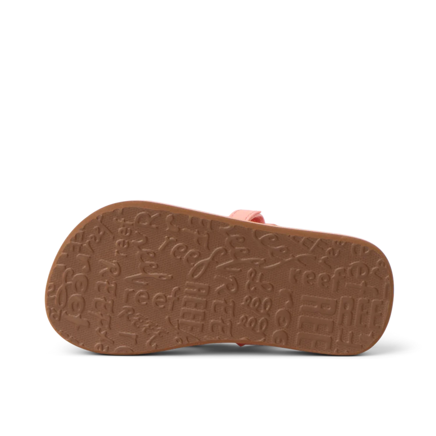 Reef Toddler's Little Ahi Sandal in leopard canyon sunset, sole view