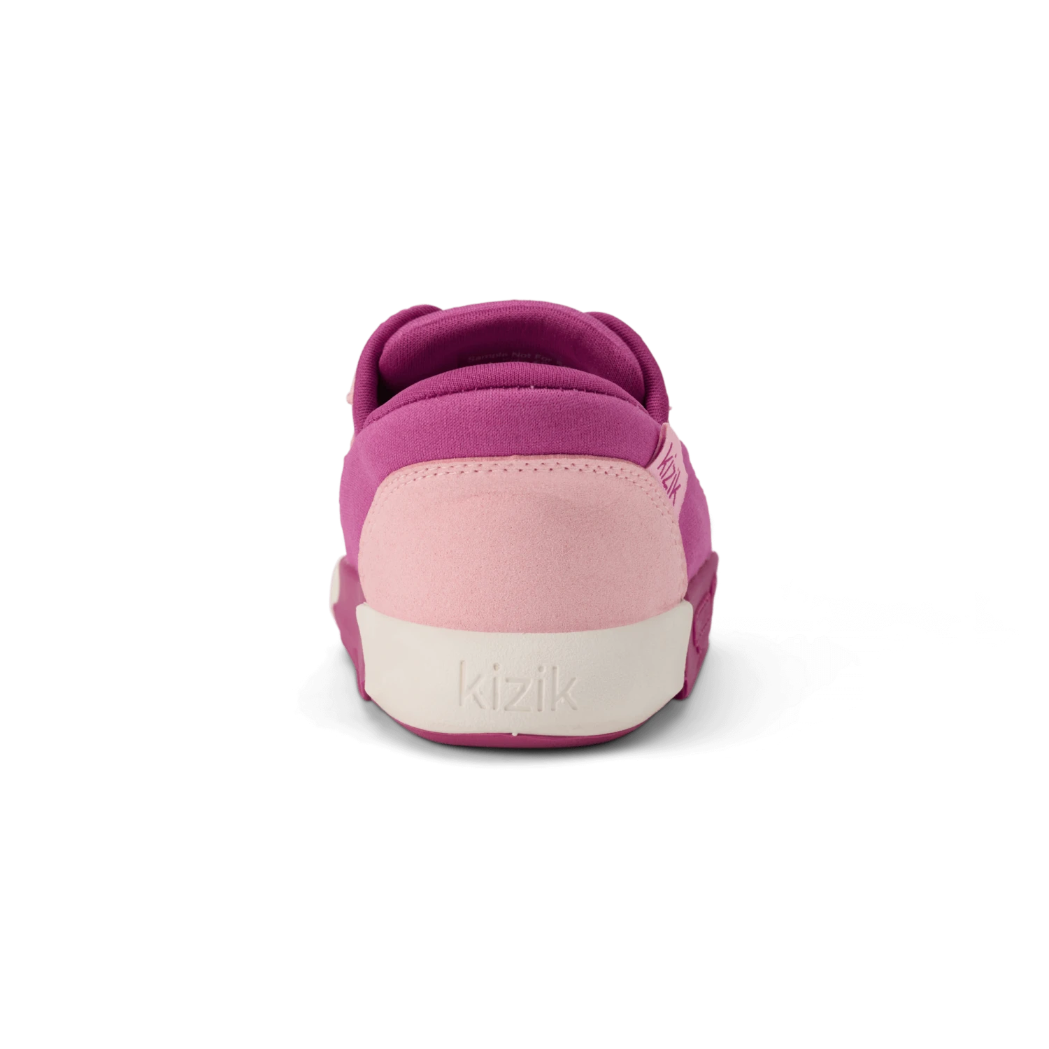Kizik Toddler's Squeeze It in festival fuchsia, back view