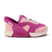 Kizik Toddler's Squeeze It in festival fuchsia, side view