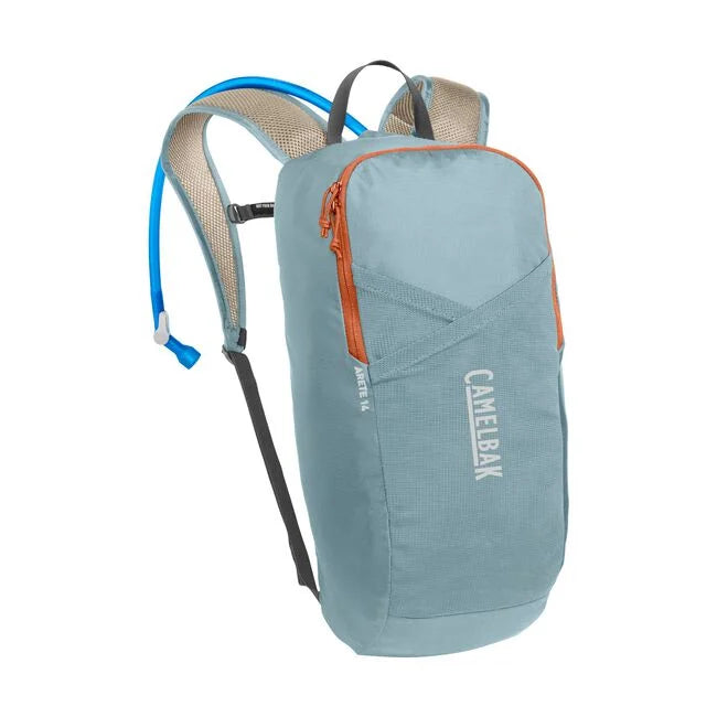 Camelbak Arete 18 50 OZ Hydration Pack Stone Blue Front Side