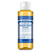 Dr. Bronner's Liquid Castile Soap in peppermint, 3.4 oz size front bottle