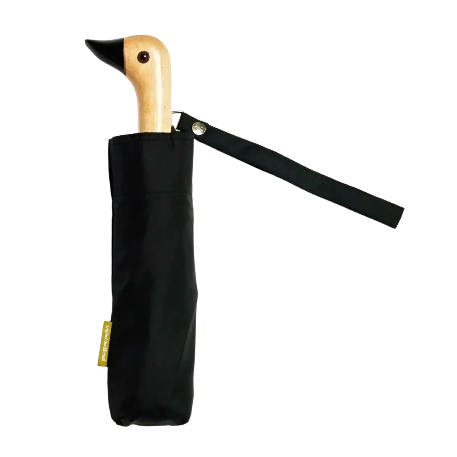Duckhead Original Umbrella in black, packed view