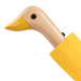 Duckhead Original Umbrella in yellow, handle detail view