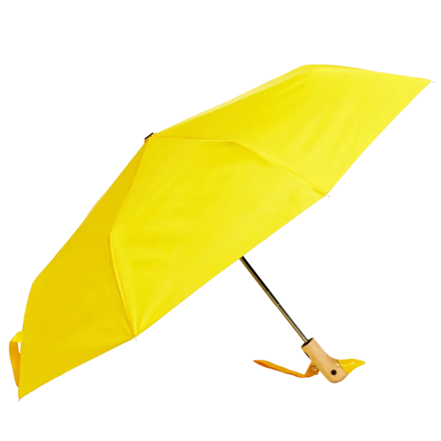Duckhead Original Umbrella in yellow, open view