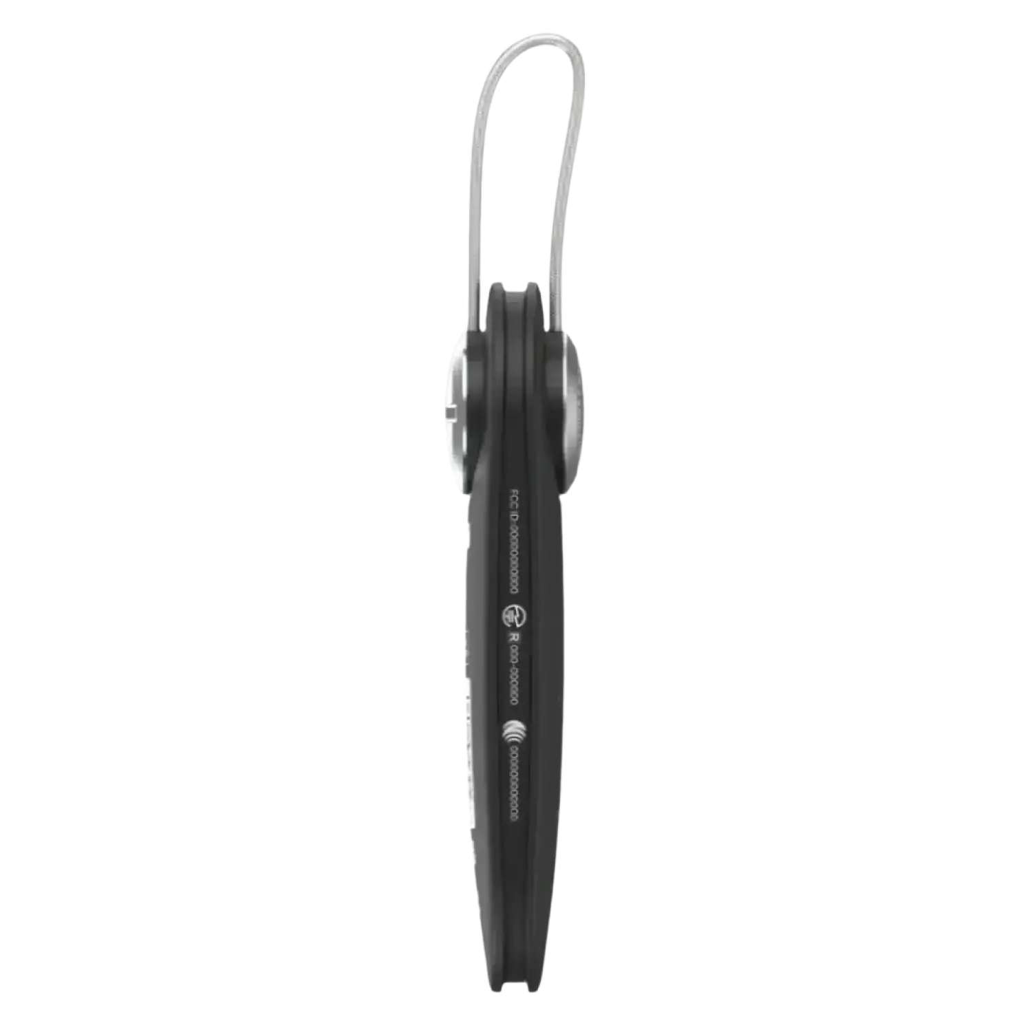 Eagle Creek Knog Scout Travel Smart Luggage Tag in Black, side view