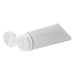 Eagle Creek Silicone Bottle Set, on it's side with cap open