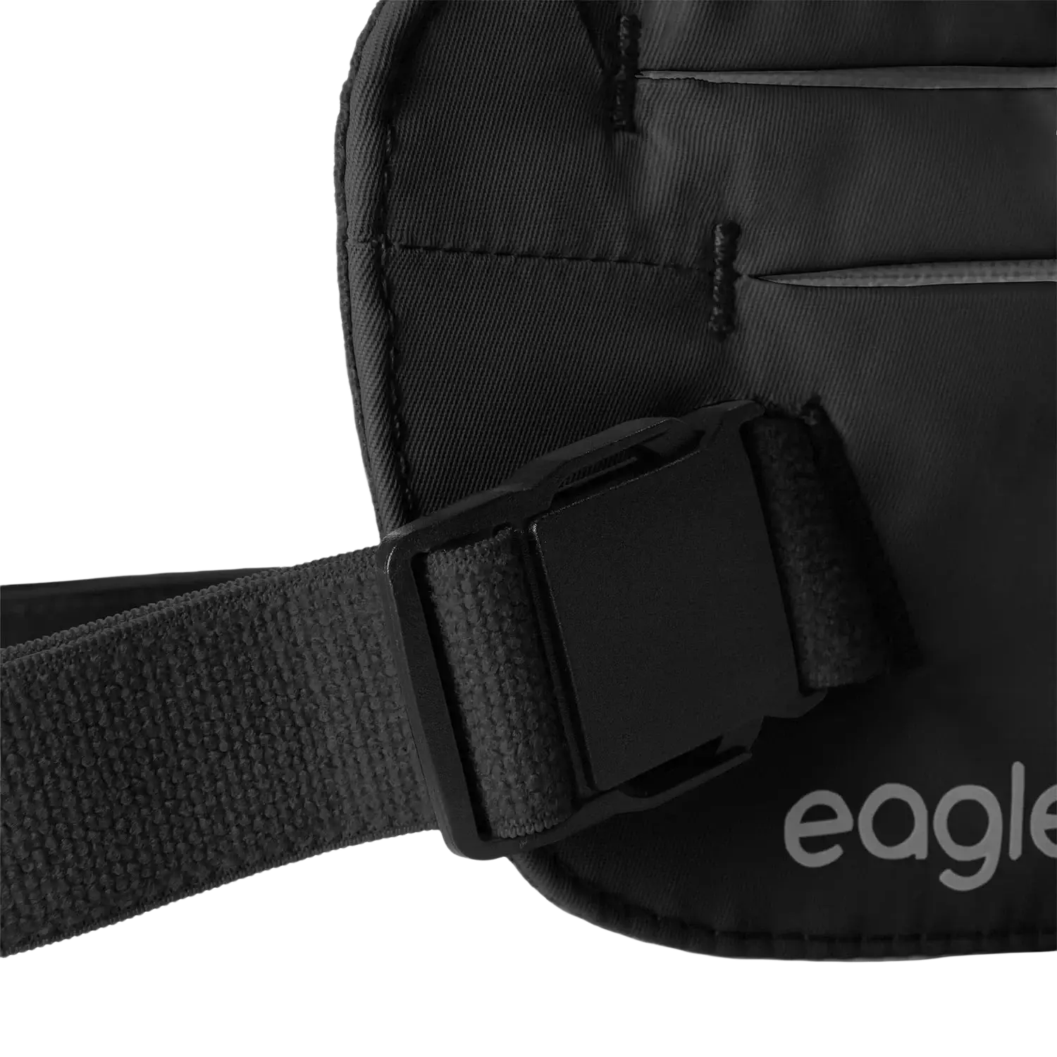 Eagle Creek Undercover RFID Money Belt in black, strap detail view