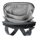 Eagle Creek Stash RFID Crossbody Bag in black, open view